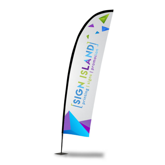 Feather Flag Banner by Sign Island
